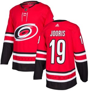 Herren Carolina Hurricanes Eishockey Trikot Josh Jooris #19 Authentic Rot Heim